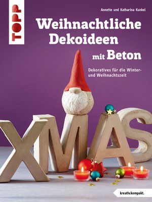 cover image of Weihnachtliche Dekoideen mit Beton